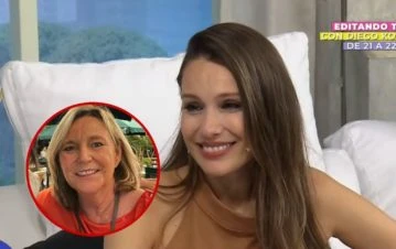 Pampita reveló un inesperado gesto de su suegra para sumar rating a su programa
