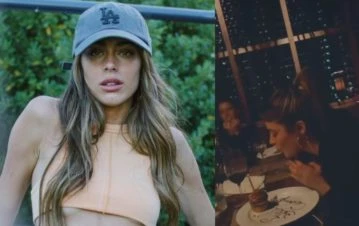 El look bomba y "sin bombacha" de Tini Stoessel para el festejo de su cumpleaños: “Casi 24”