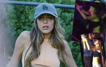 ¡Descontrolada! Tini Stoessel se lució bailando en una fiesta una canción de Justin Bieber