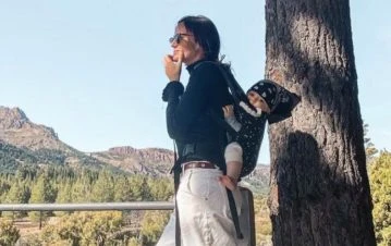 La foto que subió Paula Chaves con su hija menor que generó las incendiarias críticas de sus seguidores
