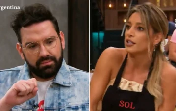 Damián Betular cruzó a Sol Pérez por su receta ‘fit’ en MasterChef y ella le puso las quejas