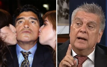 La tremenda revelación que le hizo Maradona a Luis Ventura sobre su pelea con Dalma y Giannina
