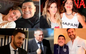 De qué hablaban Dalma Maradona, Ojeda, Luque y Stinfale en el escandaloso audio que se filtró de la reunión secreta que mantuvieron