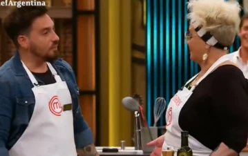 ¡Lo mató! El palazo de Carmen Barbieri a Fede Bal en Masterchef