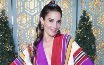 Las fotos de la imponente cocina campestre de Juana Viale, donde lleva adelante su “rara costumbre”