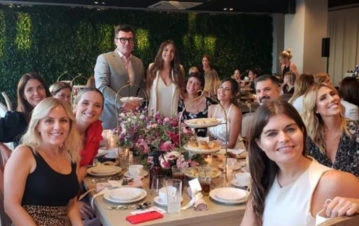 Pampita polémica: revelan que se desató una feroz interna entre las amigas por el baby shower