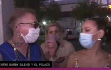 ¡Pura tensión! El Polaco y Barby Silenzi dieron una nota juntos y terminaron a los gritos: "Contá por qué nos separamos"