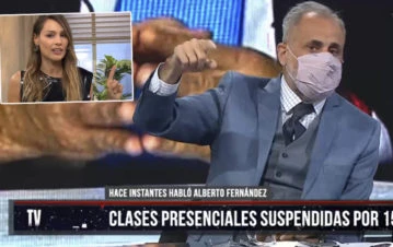 La irónica frase de Jorge Rial que desestabilizó a Pampita: "Se perdió el tour de..."