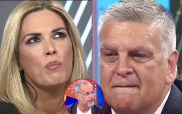 Viviana Canosa y Luis Ventura se reencontraron al aire y le pegaron duro a Jorge Rial