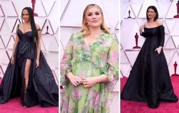 Premios Oscar 2021: las fotos de los mejores looks de la alfombra roja