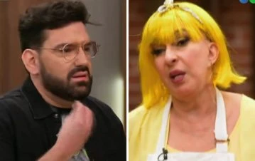 El inesperado cruce de Damián Betular y Georgina Barbarrosa en Masterchef