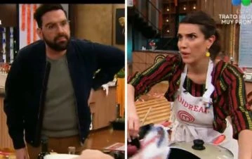¡No se la dejó pasar! El reto de Damián Betular a Andrea Rincón en Masterchef