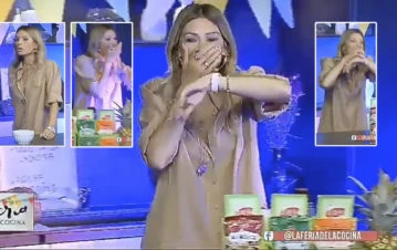 ¡Hay video! El divertido blooper de Coki Ramírez en la televisión corobesa: "Se me paró el..."