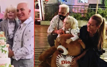 Las fotos del cumpleaños del hijo de Flavio Mendoza: invitados famosos y decoración top inspirada en los dinosaurios