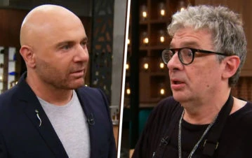 ¡No se entendieron! El confuso cruce que protagonizaron Germán Martitegui y Juanse en MasterChef