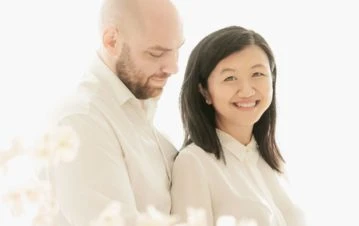 Karina Gao fue mamá y compartió la primera foto de Teo: "Completamente embobada"