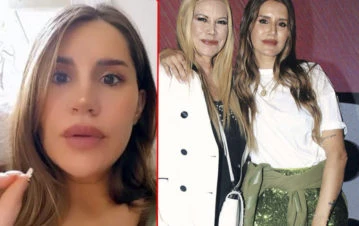 El enojo de Mica Tinelli con las críticas por no hablar de la delicadísima salud de su mamá, Soledad Aquino