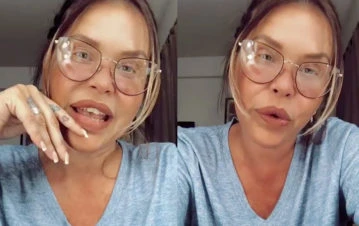 La bronca y el ataque de furia de Nazarena Vélez ante una pregunta por su hijo: "Para decir eso hay que ser un..."