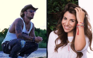 ¡Qué románticos! La foto que compartió Daniel Osvaldo para confirmar su noviazgo con Gianinna Maradona