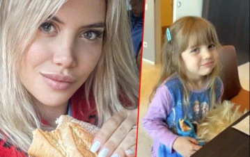 ¡No le hace caso! La desopilante excusa de la hija de Wanda Nara para no asistir a sus clases