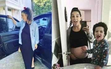 Juana Repetto habló de los cambios que vive su cuerpo con 8 meses de embarazo:  “Se me hinchó hasta el...”