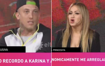 Tremenda frenada de carro de Karina La Princesita al Polaco por la crianza de su hija: "Dice que estuvo presente y la verdad es..."
