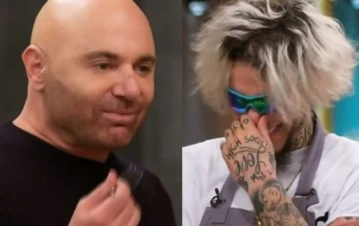 ¡Abajo esa careta! Germán Martitegui le pegó a Alex Caniggia por su "clase social" en Masterchef: “Vos no sos tan…”