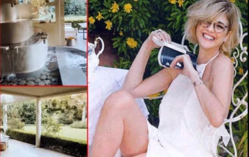 La impactante sala de meditación de Araceli González en su casa