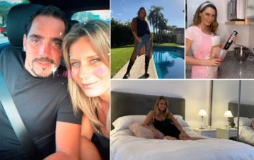 ¡Puro lujo! Cómo era la espectacular mansión que compartían Rocío Marengo y Eduardo Fort hasta anoche en un country