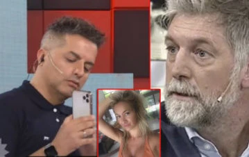 Ángel de Brito mostró el mensaje que le mandó la azafata que vinculan con Horacio Cabak