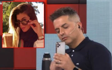 Ángel de Brito mostró el chat privado con Loly Antoniale sobre el rumor de embarazo