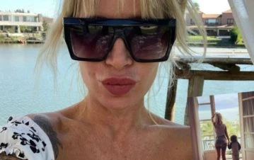 ¡Qué placer! Flor Peña mostró la vista desde el balcón de su espectacular casa en Nordelta