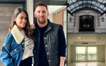 Puro placer: las fotos del millonario penthouse que Lionel Messi vende en Puerto Madero