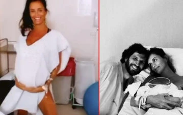 El video y el álbum de fotos de Paz Cornú con sus mellizos India y Román tras dar a luz