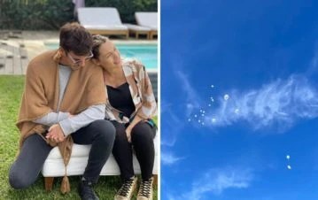 Emocionante: Roberto García Moritán mostró las fotos inéditas de Pampita en el homenaje a Blanca