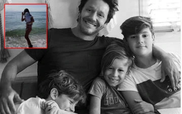 Con la China Suárez en Miami, Benjamín Vicuña se emocionó al reencontrarse con sus hijos