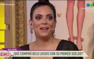 ¡Conmovedor! Belu Lucius recordó qué hizo con su primer sueldo y emocionó a todos