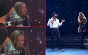 In fraganti: las caras de furia de Barby Silenzi durante el chichoneo de El Polaco con Julieta Nair Calvo