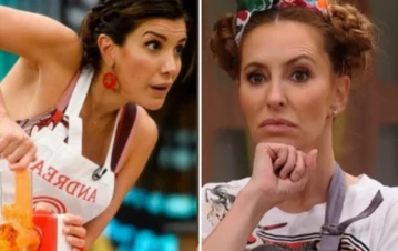 Escándalo en Masterchef: Andrea Rincón se peleó a los gritos con Analía Franchín en la grabación de la final