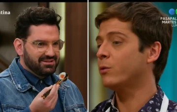 El descarado ‘beboteo’ de Damián Betular a Gastón Dalmau en MasterChef
