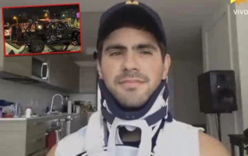 Fer Vázquez, el cantante de Rombai, contó cómo reaccionó cuando le dijeron que volvería a caminar después de su accidente en Miami