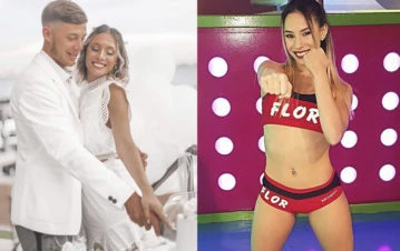 El lujoso casamiento de la ex Combate Flor Moyano en Miami: "Mi corazón explota de felicidad"