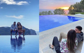 El imperdible video de la luna de miel a todo trapo de Giovanni Simeone y su esposa en las paradisíacas Islas Maldivas