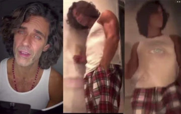 Fuerte polémica por un video de Mariano Martínez "homenajeando" a Gustavo Cerati: dicen que usó un tema de Lali Espósito