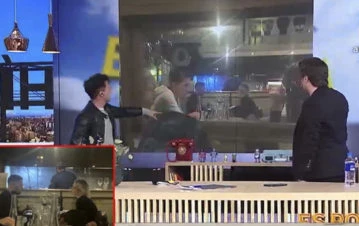 En América mostraron a una pareja, que estaba peleada, una noche plena de amor