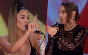 Jimena Barón grabó a Pampita pidiendo delivery en pleno ShowMatch