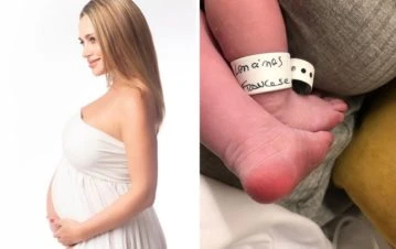 ¡Hermoso! Belén Francese mostró la carita de Vitto por primera vez