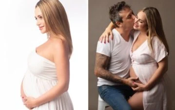 Nació el hijo de Belén Francese: la primera foto de Vitto