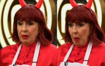 El divertido blooper de Georgina Barbarossa al darse cuenta que no entendió las consignas de MasterChef