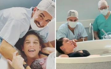 ¡Hermoso! La primera foto de la carita de Belisario, el hijo de Juana Repetto y Sebastián Graviotto